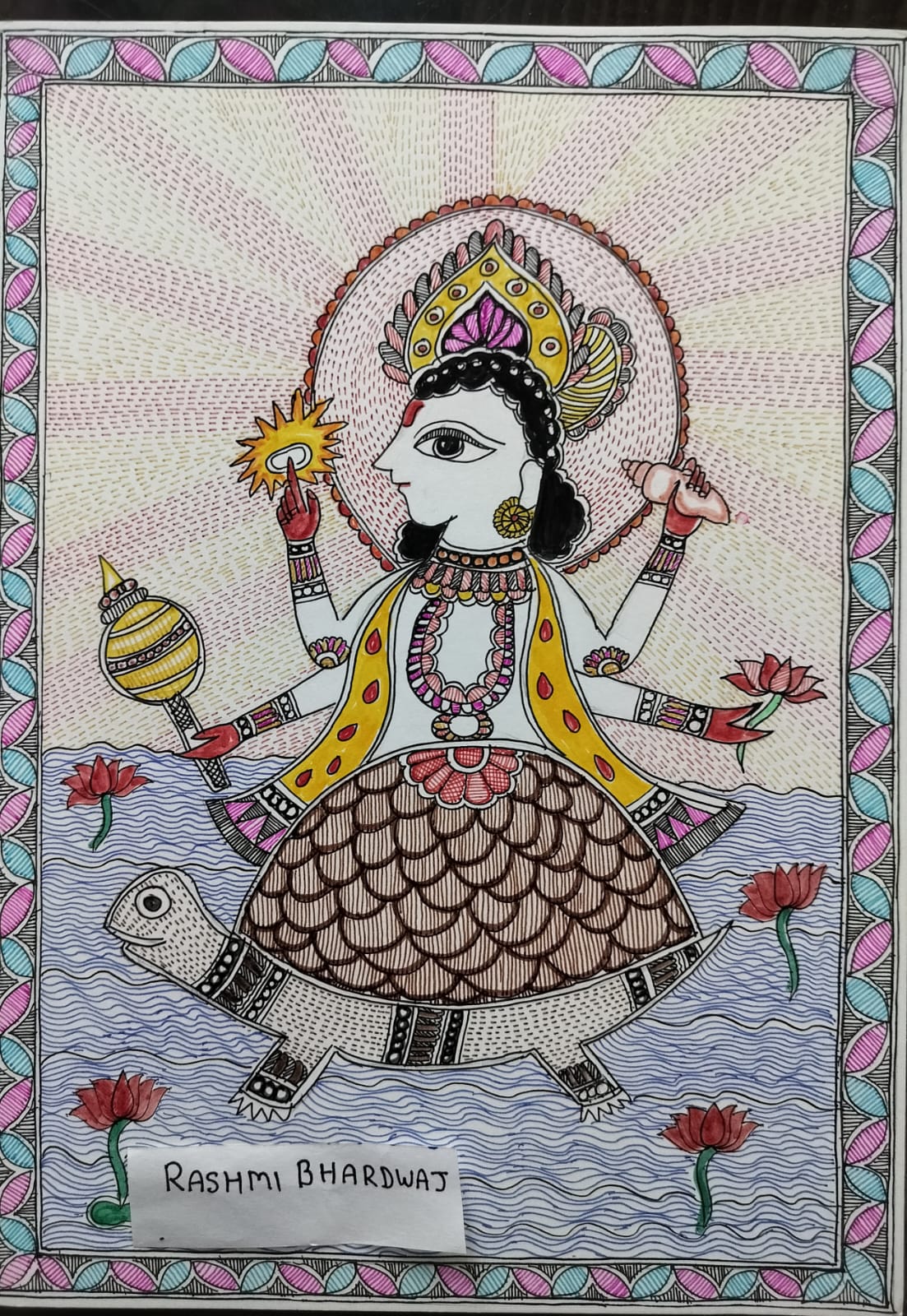 Hand Painted Acrylic Painting