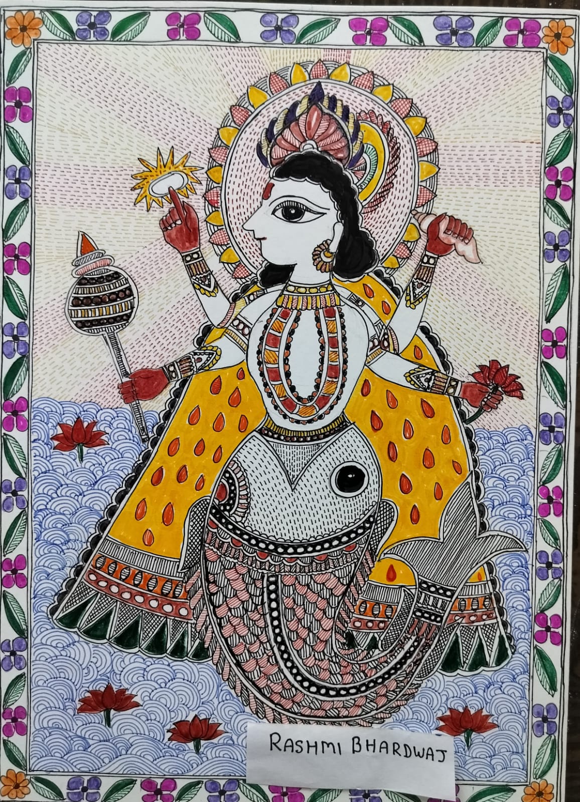 Hand Painted Acrylic Painting