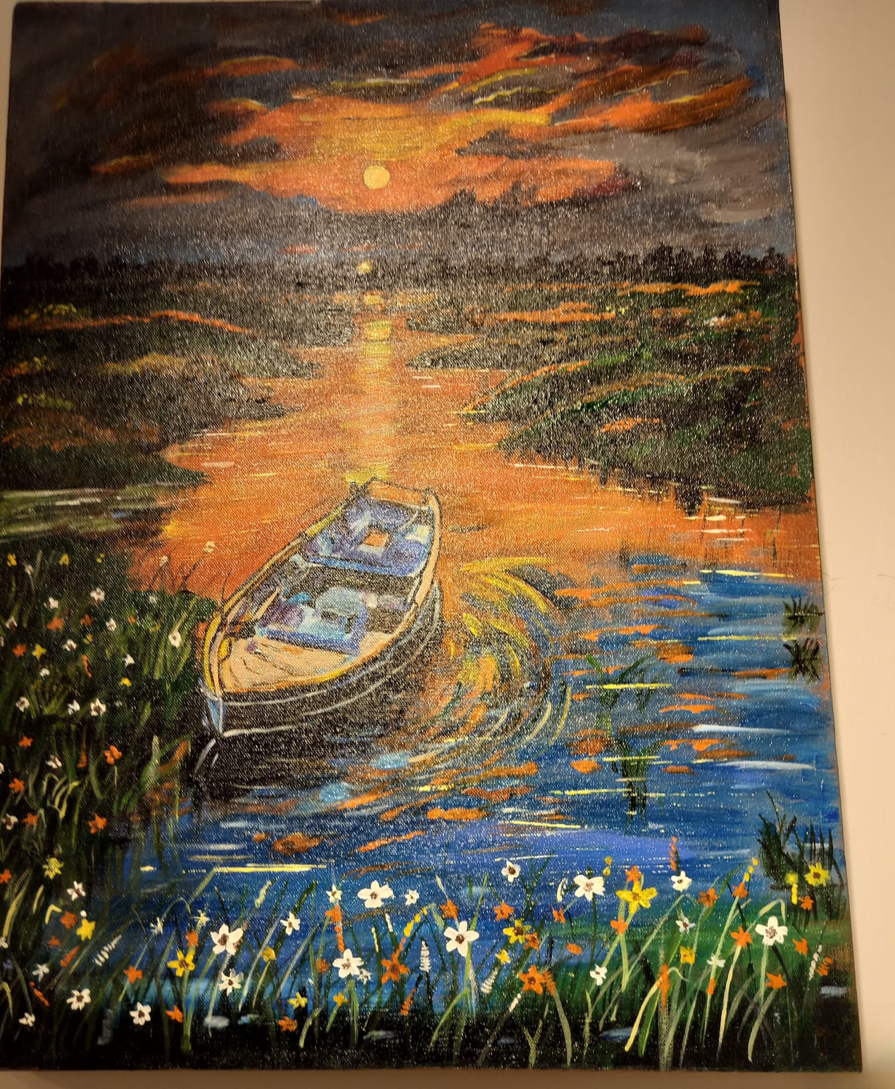 Hand Painted Acrylic Painting