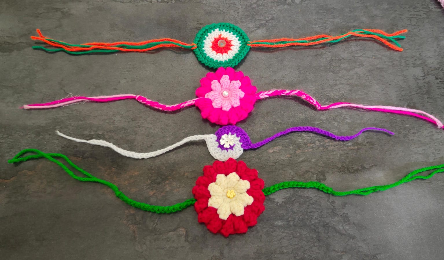 Handcrafted Crochet Rakhis